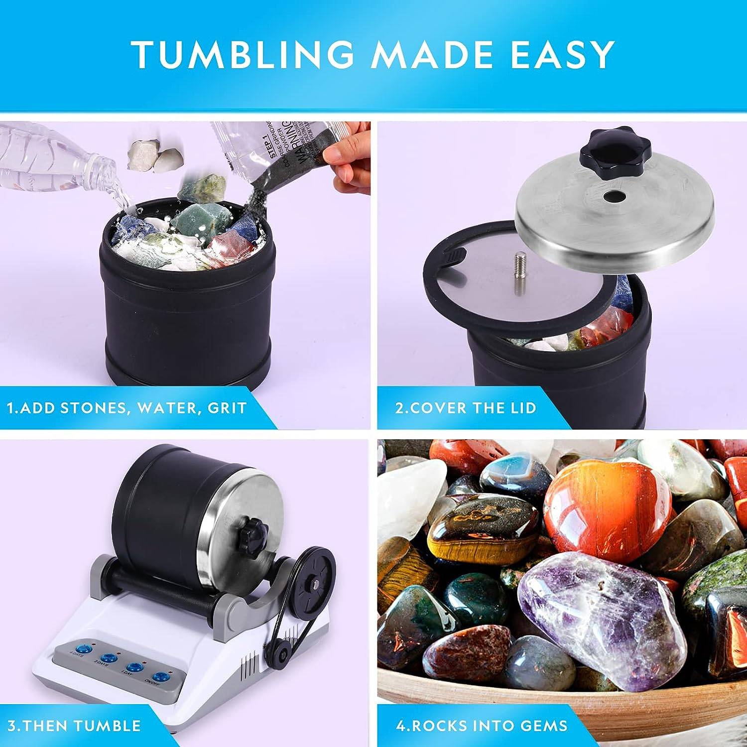 by kids rock polishing kit