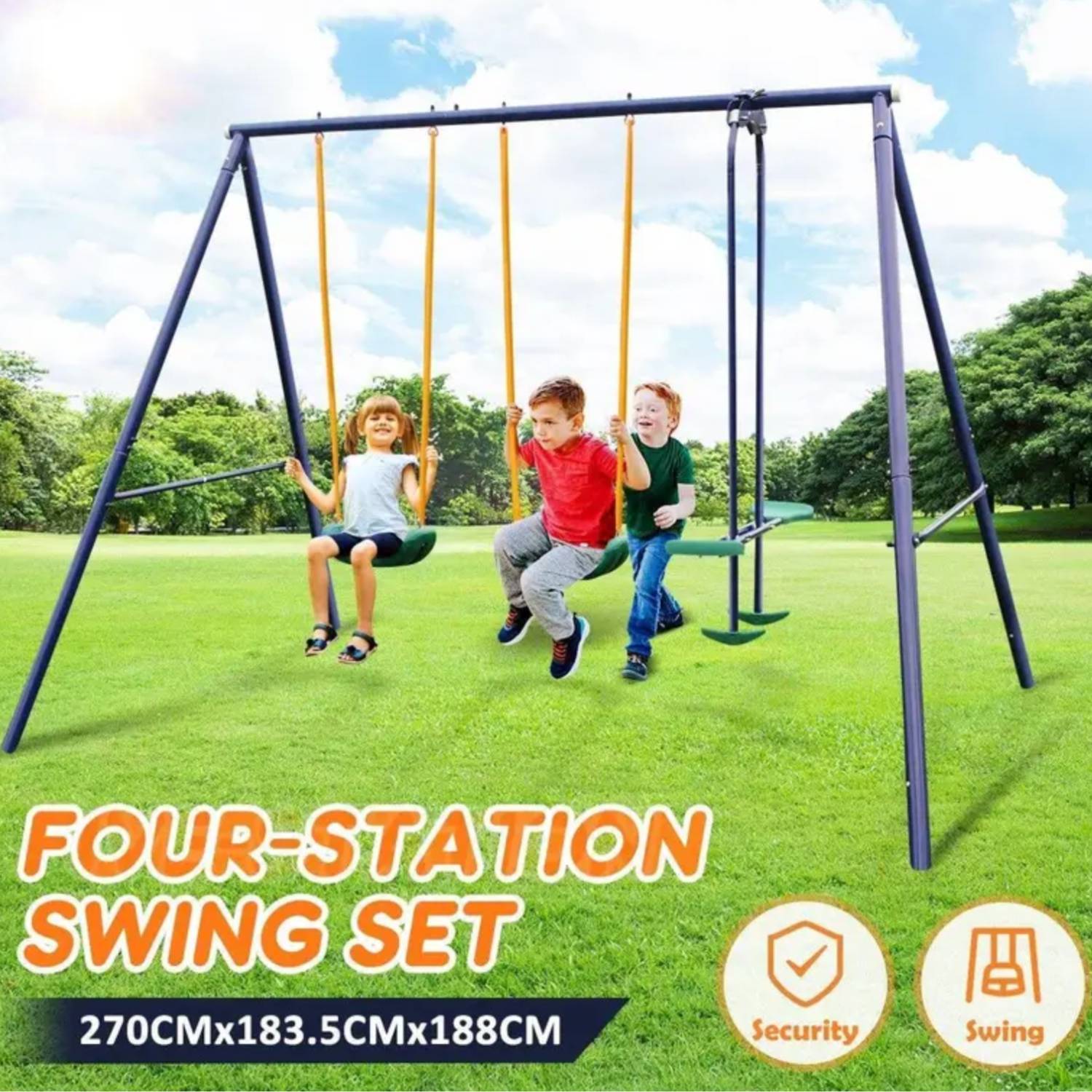 buy metal a frame for swing