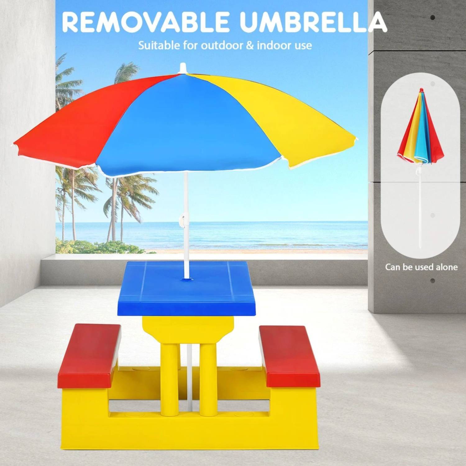 buy plastic picnic table for children