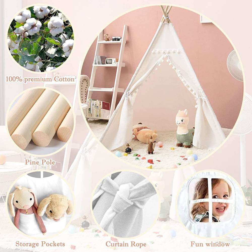 Kids Teepee Play Tent: image 3