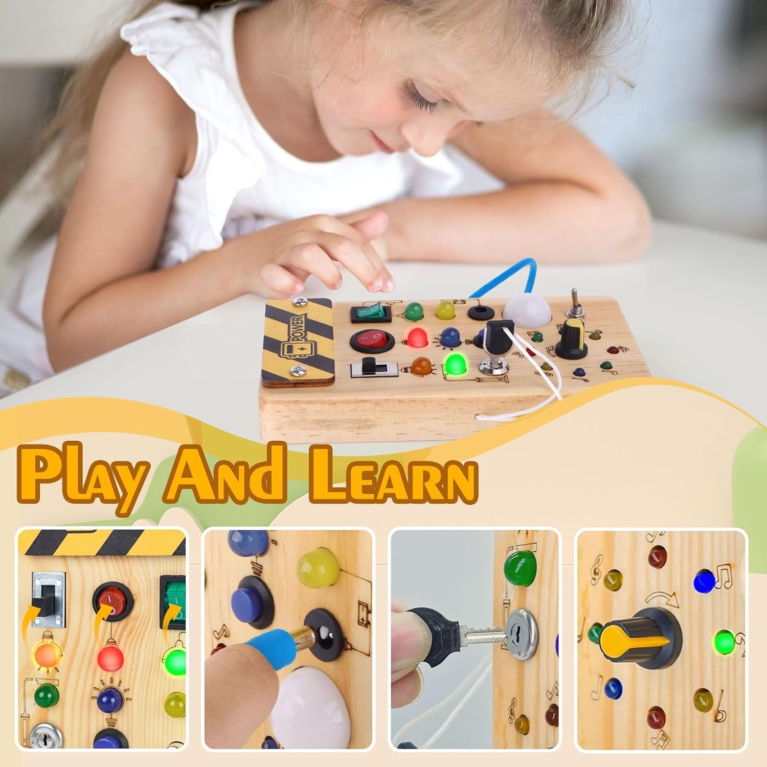 Montessori Busy Board