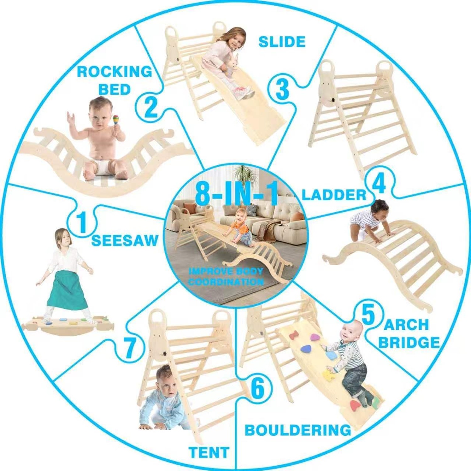 Pikler Triangle Climbing Set: image 2