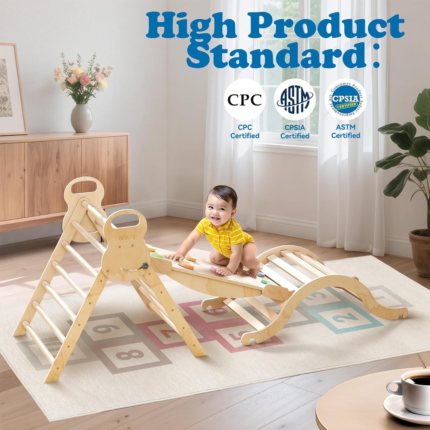 Pikler Triangle Climbing Set: image 6