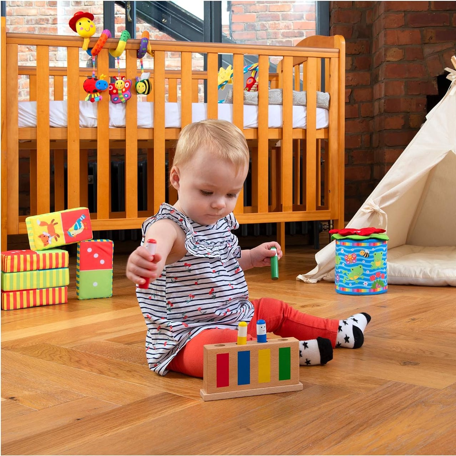 Wooden Pop Up Toy