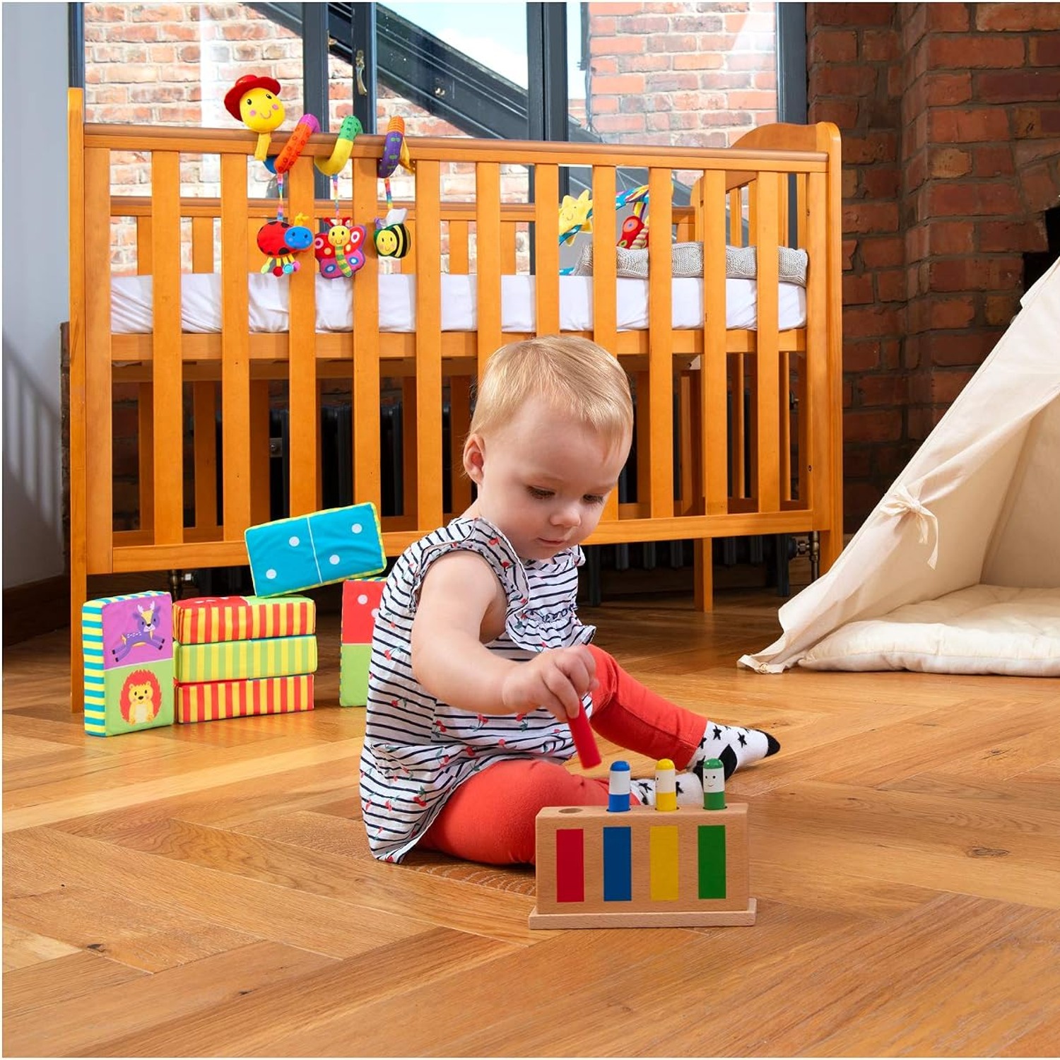 Wooden Pop Up Toy