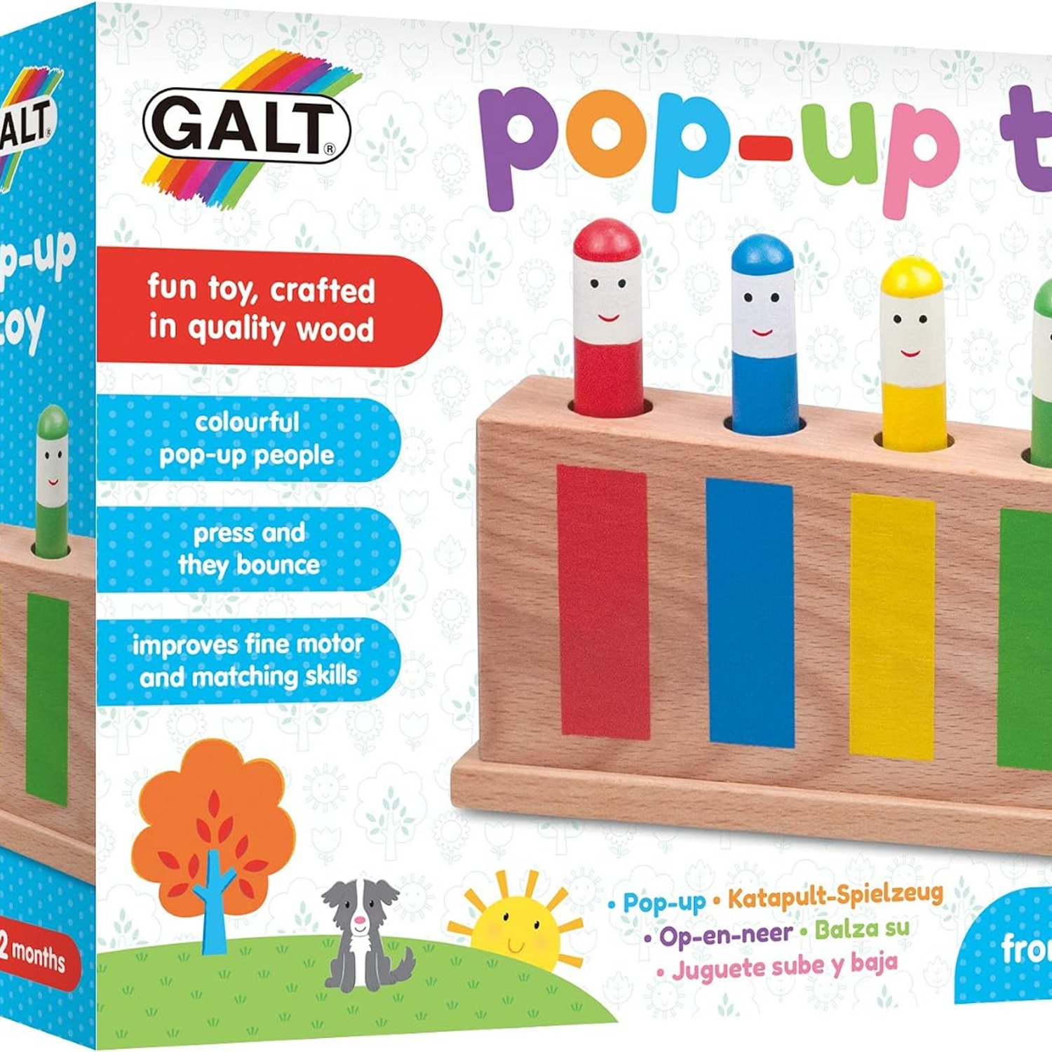 Wooden Pop Up Toy