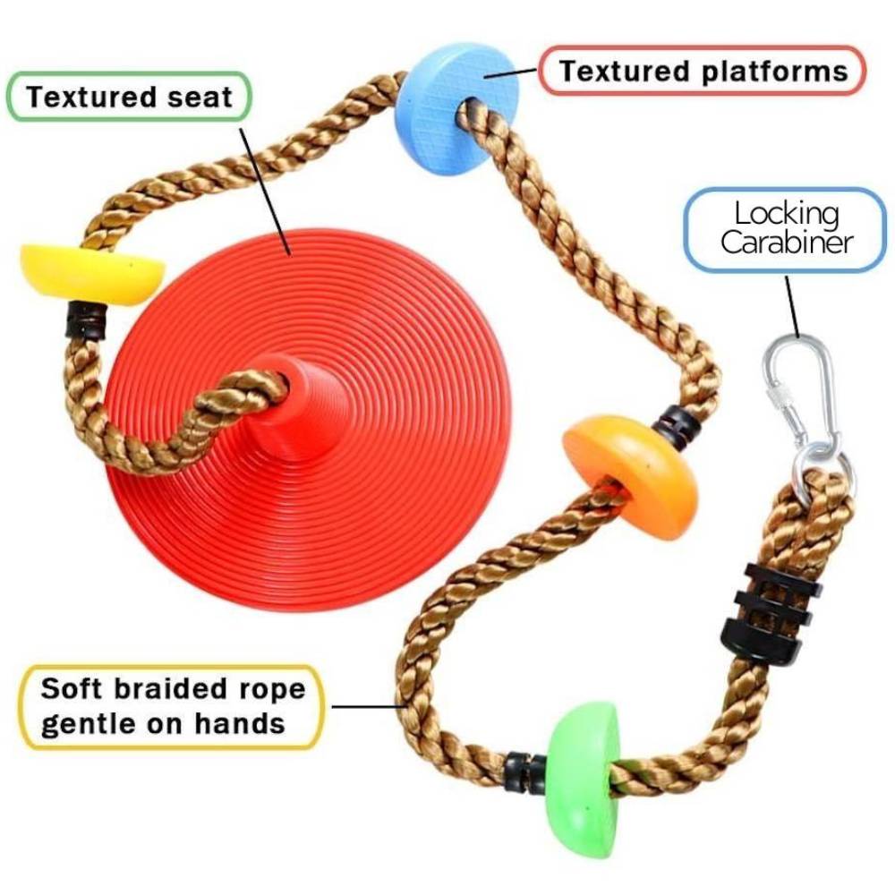 Climbing Rope and Disc Swing: image 2