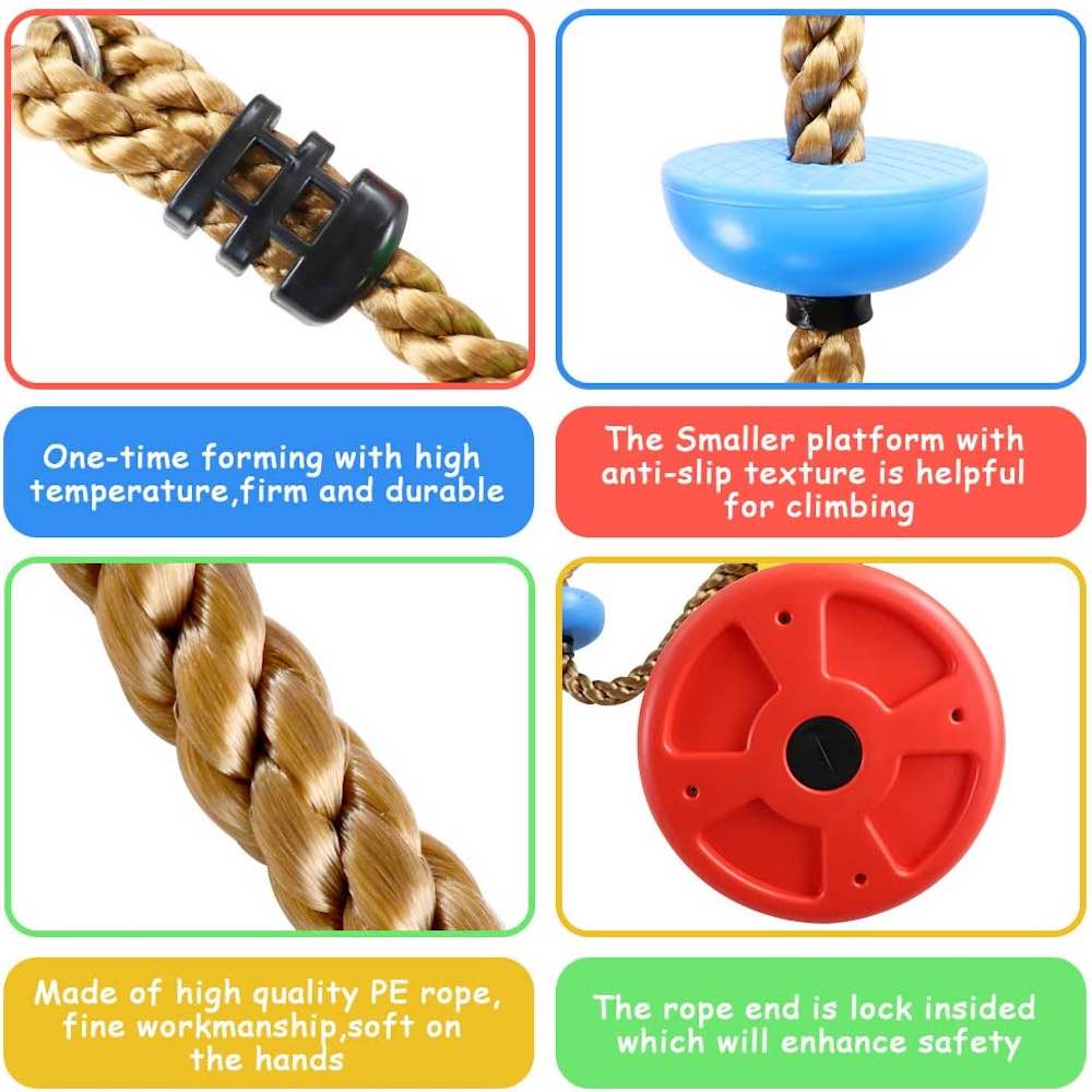 Climbing Rope and Disc Swing: image 4