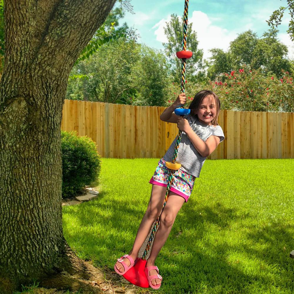 Climbing Rope and Disc Swing