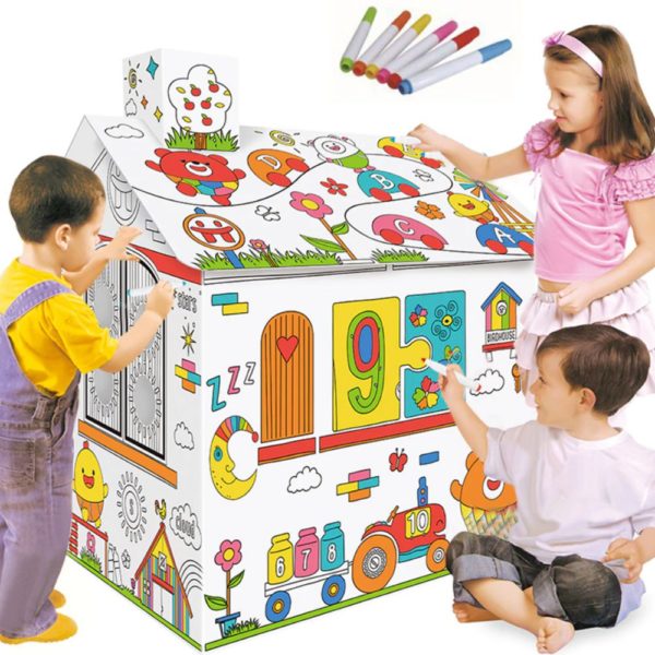 buy kids cardboard playhouse online